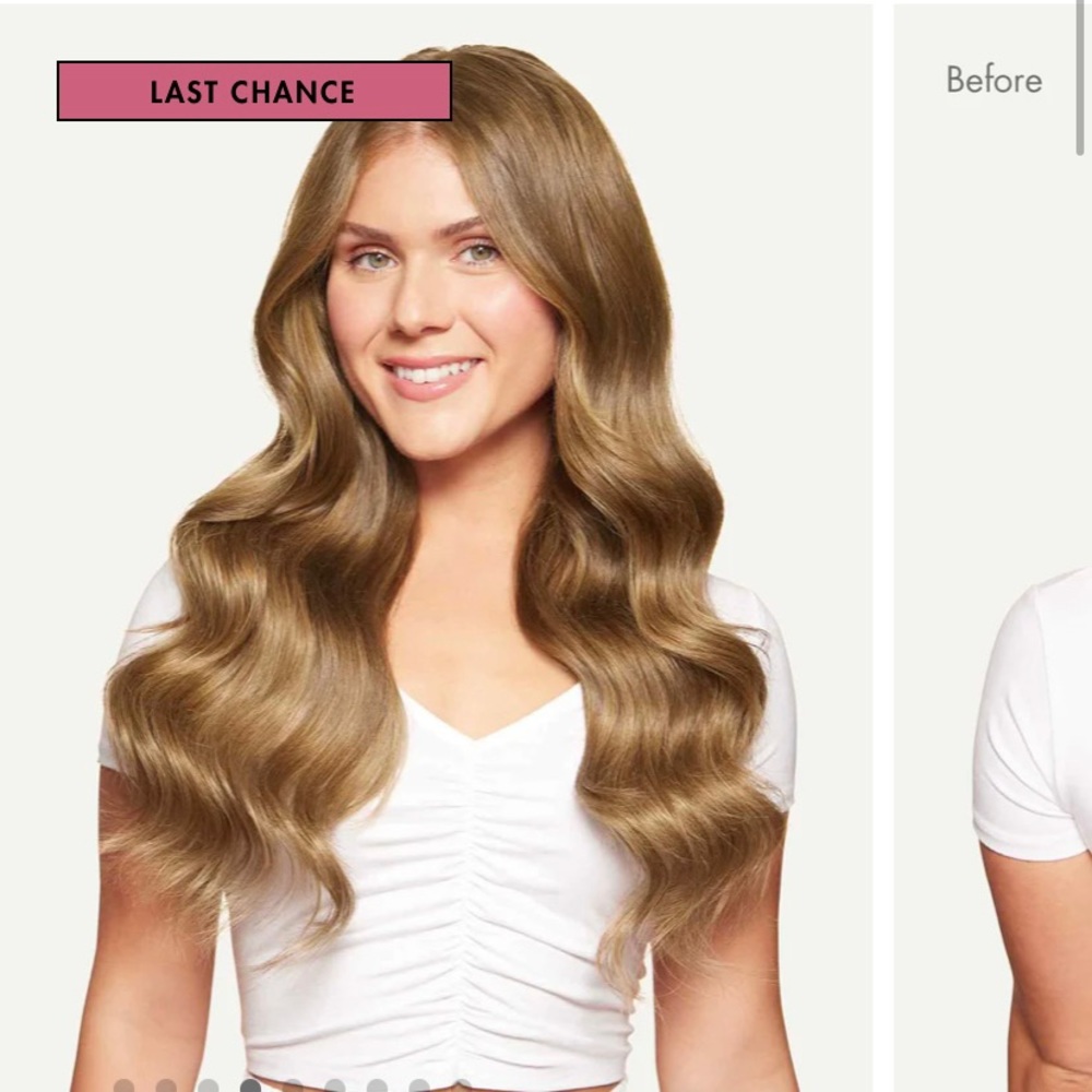 20in Classic Bronde Luxy Hair Extensions *BRAND NEW*